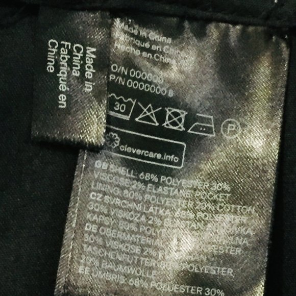 H&M Skinny Fit Men's Black Pants - Picture 6 of 9